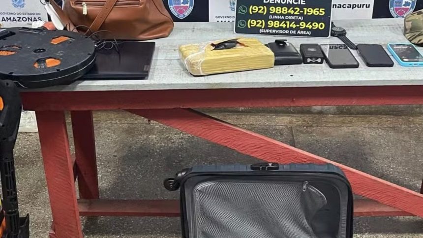 Bombeiro militar é preso com 1 kg de cocaína em Manacapuru