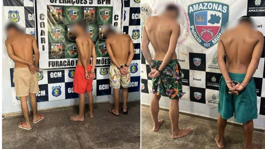 Polícia prende cinco suspeitos após homem ser morto a tiros em Coari