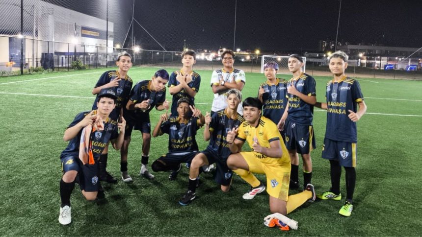 Atletas do Pelci garantem vaga na final do Campeonato Amazonense de Futebol 7 Sub-14
