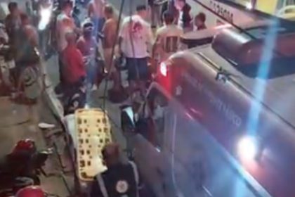 Colisão entre motocicleta e ônibus deixa homem ferido na zona oeste de Manaus