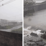 Chuva derruba muro da base aérea de Manaus