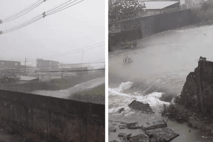 Chuva derruba muro da base aérea de Manaus