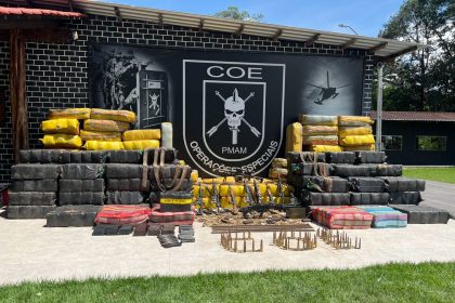 Amazonas bate novo recorde e apreende 46,6 toneladas de drogas