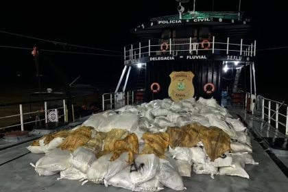 Polícia apreende cerca de 12 toneladas de pirarucu seco