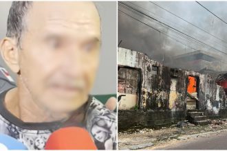 Ex-funcionário é preso suspeito de incêndio em fábrica de sofás em Manaus