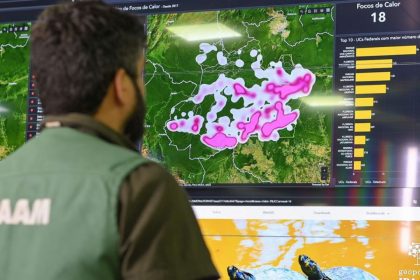 Amazonas reduz registros de focos de calor em janeiro de 2026, informa Inpe