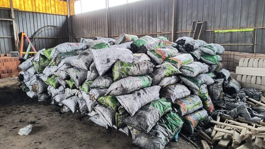 Operação apreende 524 sacas de carvão vegetal irregular em Itacoatiara