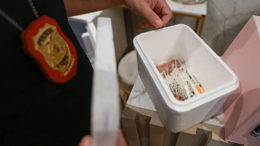 Operação apreende 'Mounjaro' clandestino em Manaus