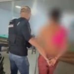 O homem é preso após atirar no rosto da ex-sogra em comunidade do Amazonas