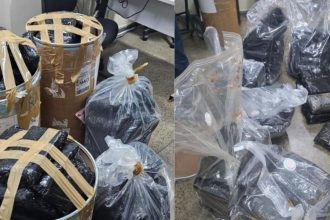 Droga avaliada em R$ 3 milhões é apreendida em Manaus; quatro foram presos