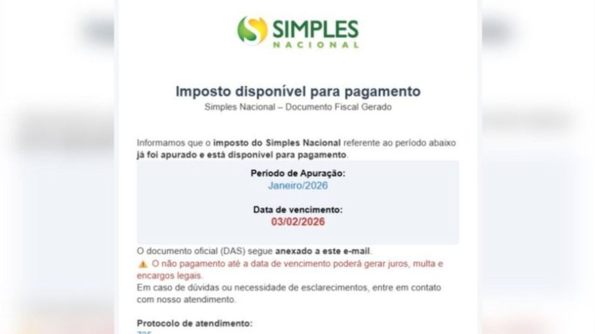 MEIs devem ficar atentos a mensagens falsas de cobrança do Simples Nacional