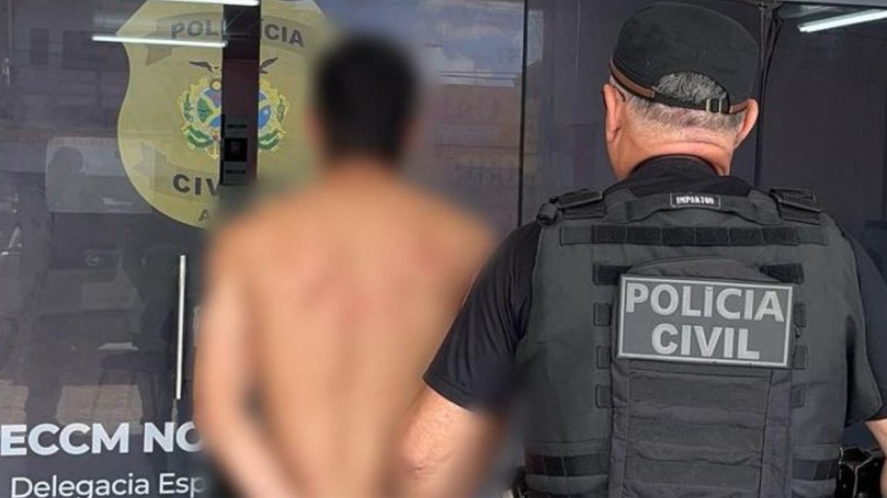 Homem é preso após estuprar e manter ex-namorada em cárcere privado em Manaus