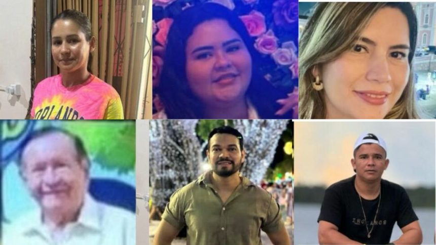 Saiba quem são as sete pessoas desaparecidas após naufrágio no Encontro das Águas