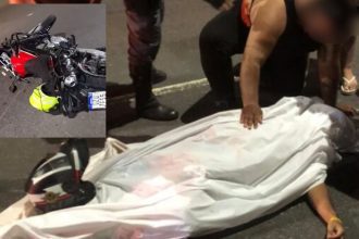 Motociclista perde a vida após colisão contra poste na Avenida Max Teixeira