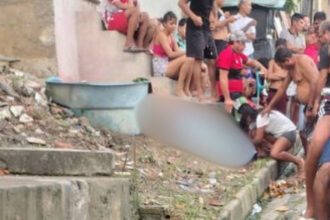 Procurado por suspeita de estupro é morto a tiros na frente de familiares em Manaus