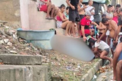 Procurado por suspeita de estupro é morto a tiros na frente de familiares em Manaus