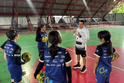 Inscrições para novas turmas de handebol estão abertas na Vila Olímpica