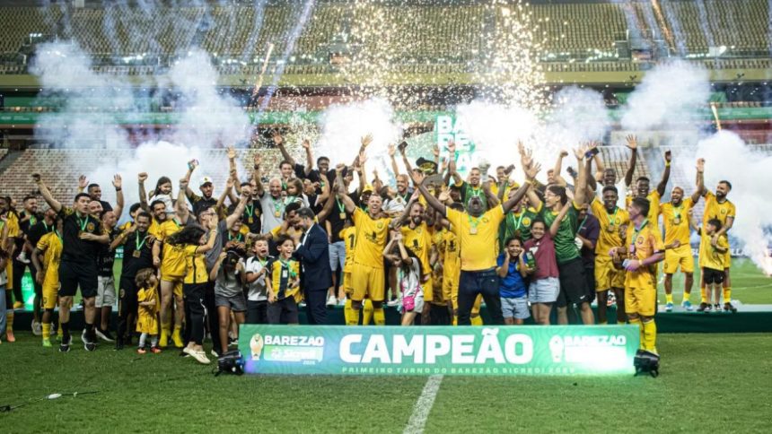 Amazonas FC conquista o primeiro turno do Campeonato Amazonense em decisão por pênaltis