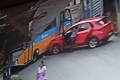 Vídeo mostra momento em que 'Amarelinho' perde freio e causa acidente em Manaus