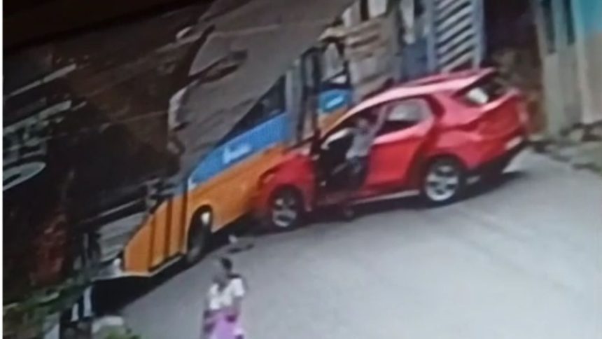 Vídeo mostra momento em que 'Amarelinho' perde freio e causa acidente em Manaus