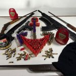 Armas de grosso calibre são apreendidas durante operação fluvial em Jutaí