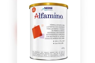 Anvisa determina recolhimento de 10 lotes da fórmula infantil Alfamino por excesso de nutrientes