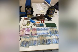 Homem é preso por tráfico de drogas e posse de arma de fogo em Iranduba