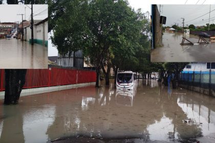 Defesa Civil atende oito ocorrências durante chuvas desta segunda-feira em Manaus