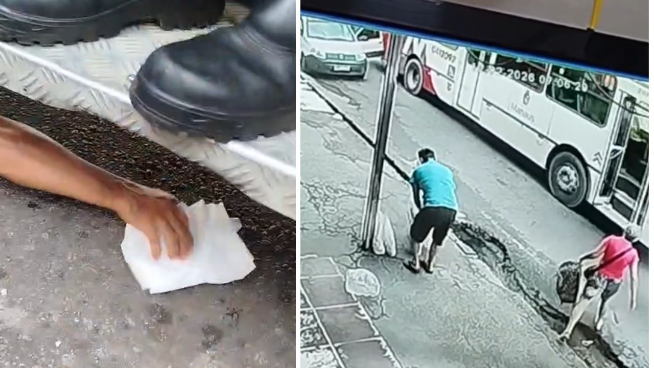 Vídeo mostra momento em que motorista tem dedo arrancado após acidente em Manaus