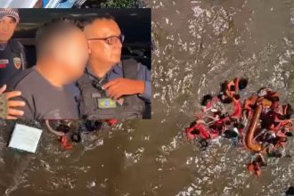 Piloto de lancha que naufragou é solto após pagamento de fiança em Manaus