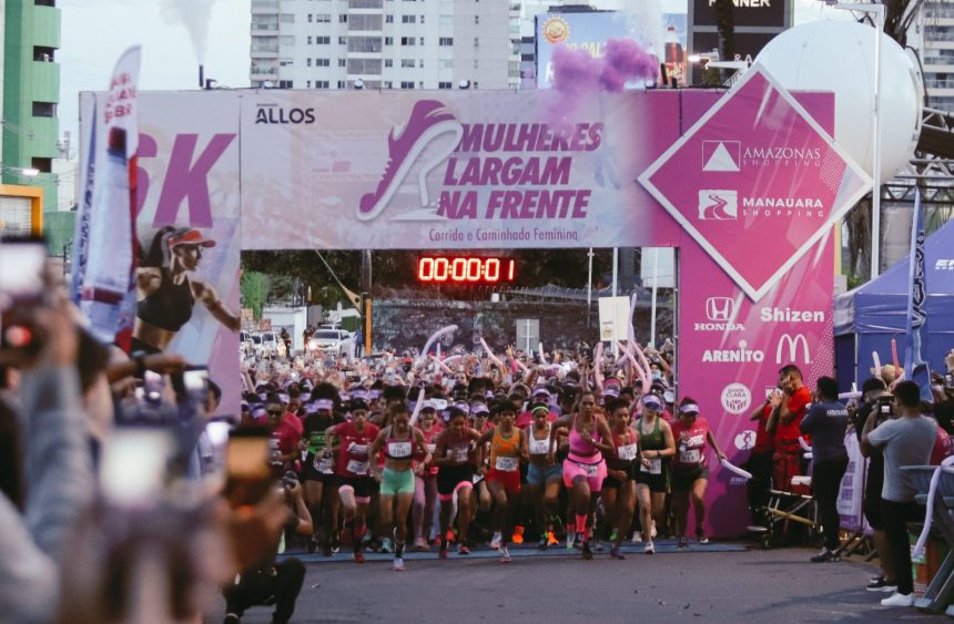 Corrida “Mulheres Largam na Frente” abre inscrições em Manaus