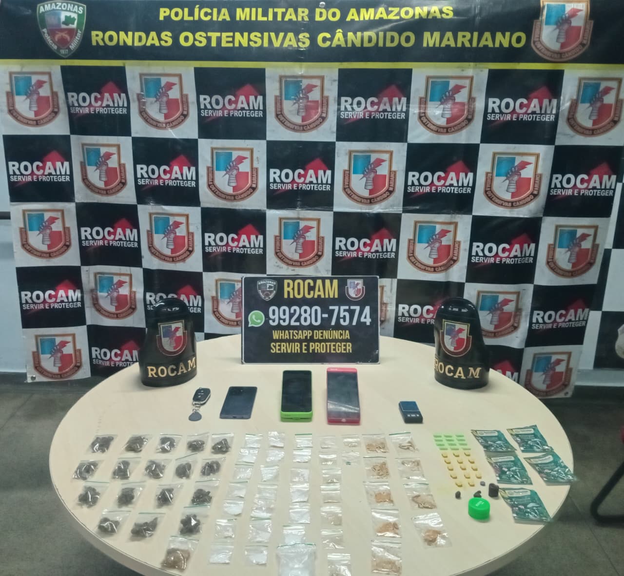 Preso com drogas após atropelamento em Manaus