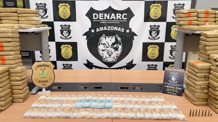 Polícia apreende maconha avaliada em mais de R$ 19 milhões
