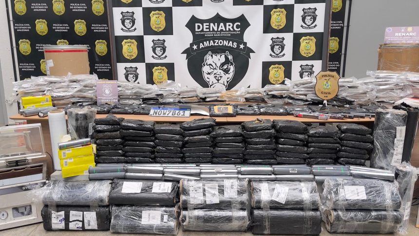 Polícia apreende cocaína e skunk avaliados em R$ 6,1 milhões