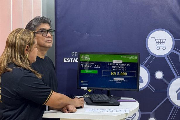 Vencedores da Nota Fiscal Amazonense levam até R$ 30 mil