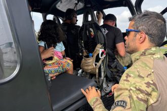 Criança de 2 anos é resgatada após ser atingida por ouriço de castanha no AM