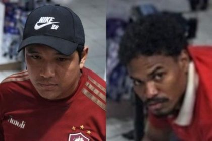 Dupla é procurada por roubar loja de cosméticos no São José