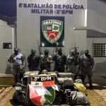 Polícia Militar apreende mais de 800 kg de droga no Alto Solimões