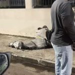 Policial e cavalo ficam feridos após animal se assustar com fogos