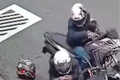 Criminoso cospe no dedo de vítima durante roubo de aliança