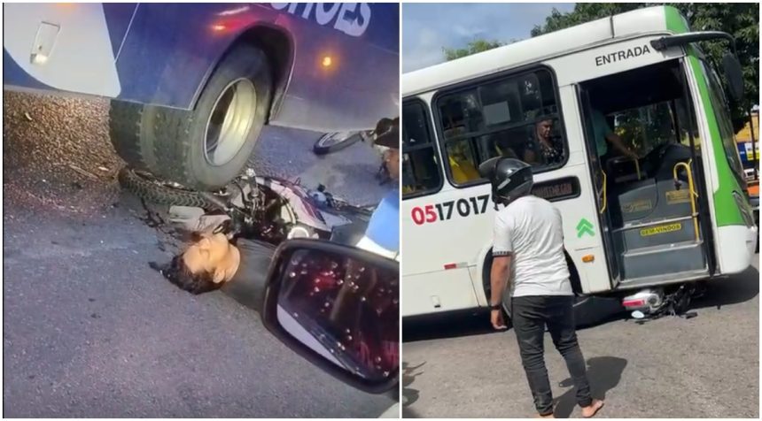 Acidentes de trânsito deixam 45 feridos em Manaus neste sábado; motos concentram casos