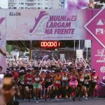 Corrida feminina 'Mulheres Largam na Frente' em Manaus, Brasil
