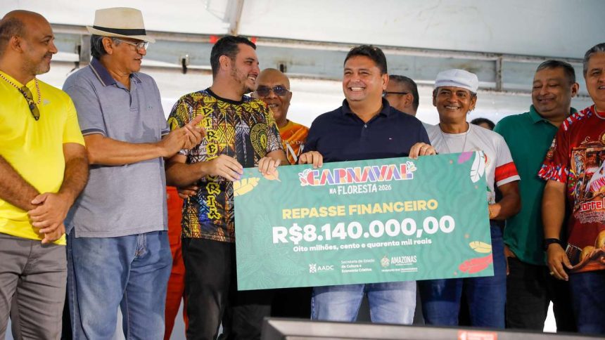 Escolas de samba de Manaus recebem R$ 8 milhões e Carnaboi é confirmado em 2026
