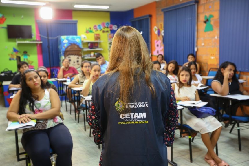 Cetam tem 1,1 mil vagas remanescentes em cursos de qualificação