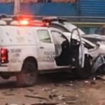 Perseguição policial termina em colisão na avenida Brasil, em Manaus