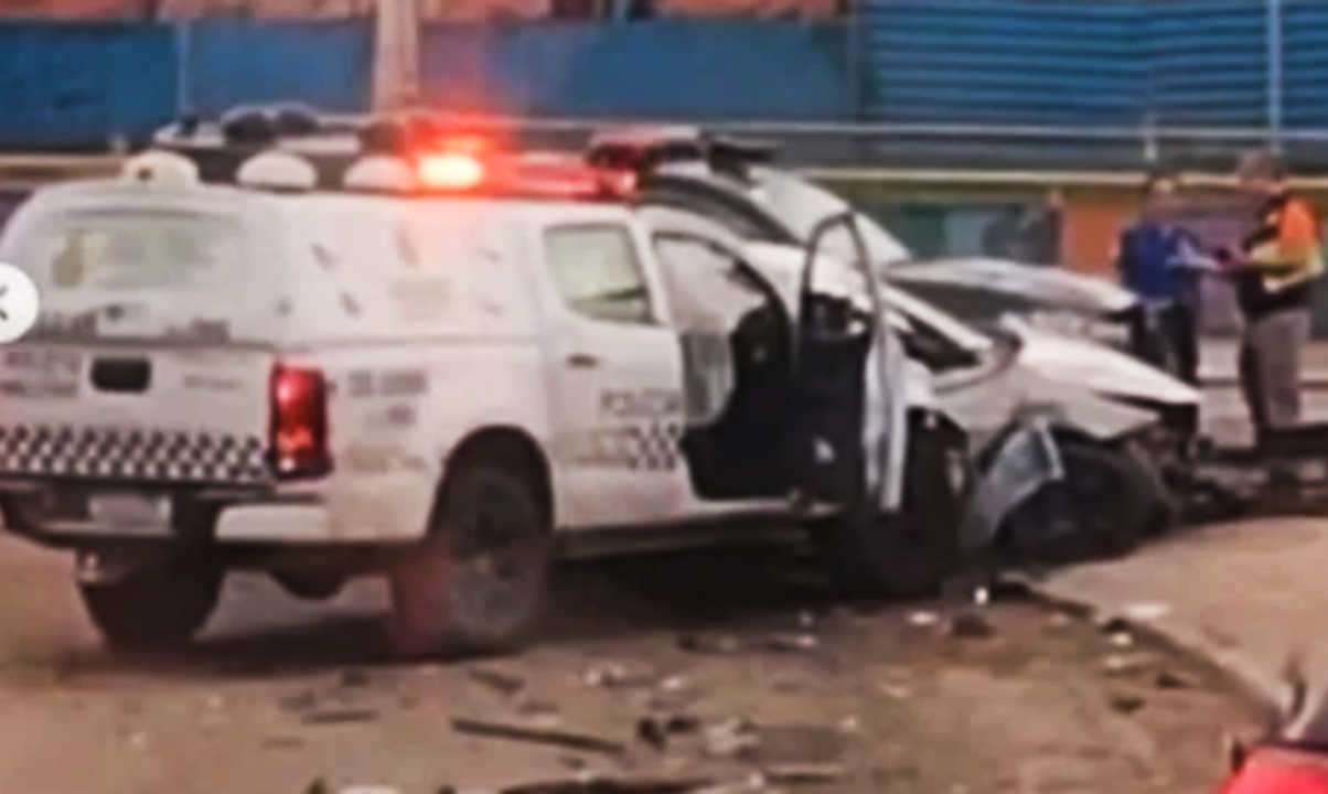 Perseguição policial termina em colisão na avenida Brasil, em Manaus