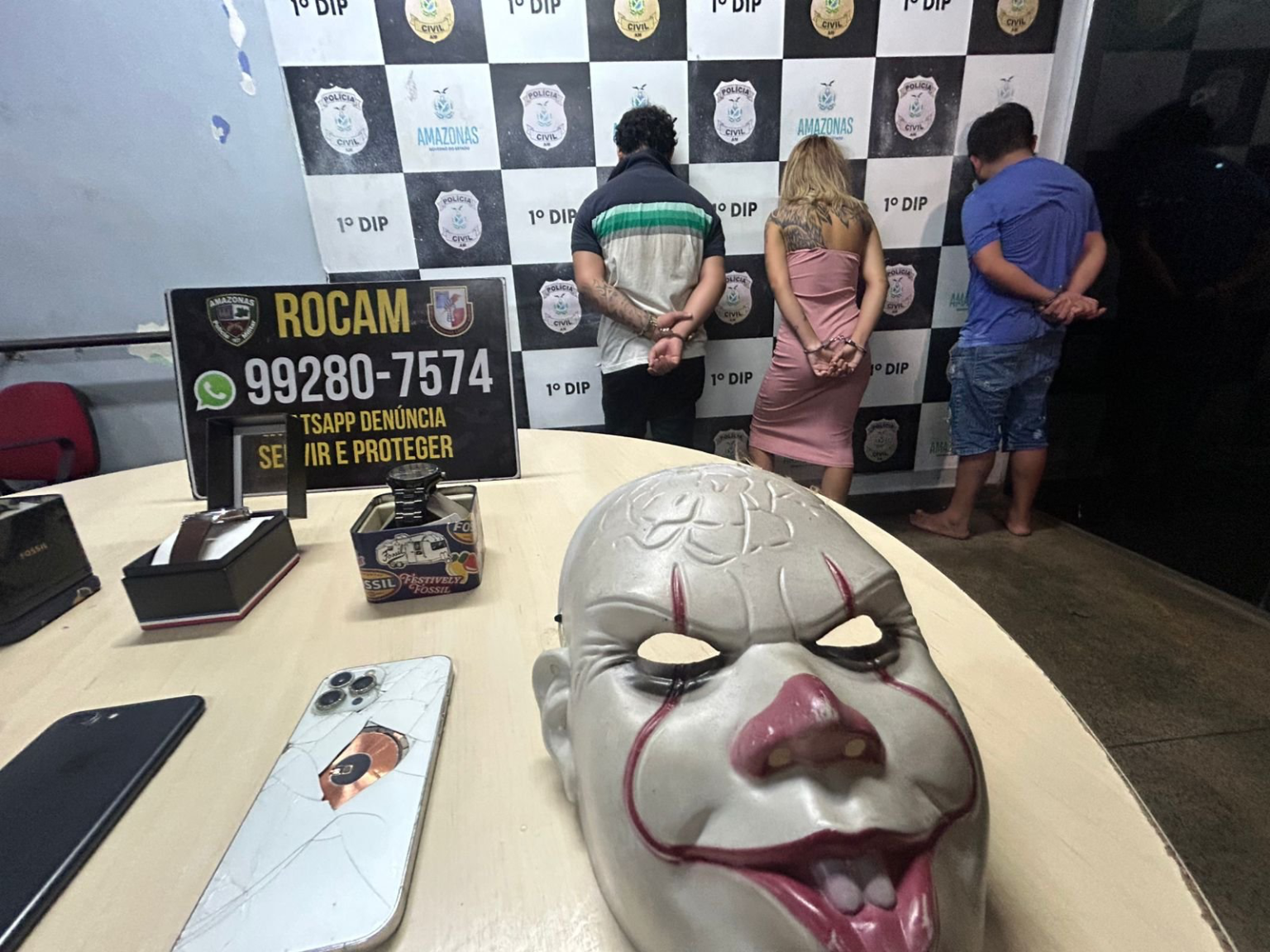 Sistema Paredão identifica suspeitos após roubo a joalheria em Manaus; três são presos