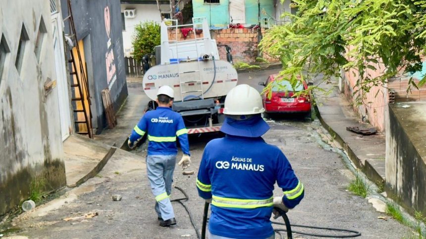 Abastecimento de água começa a ser normalizado em Manaus