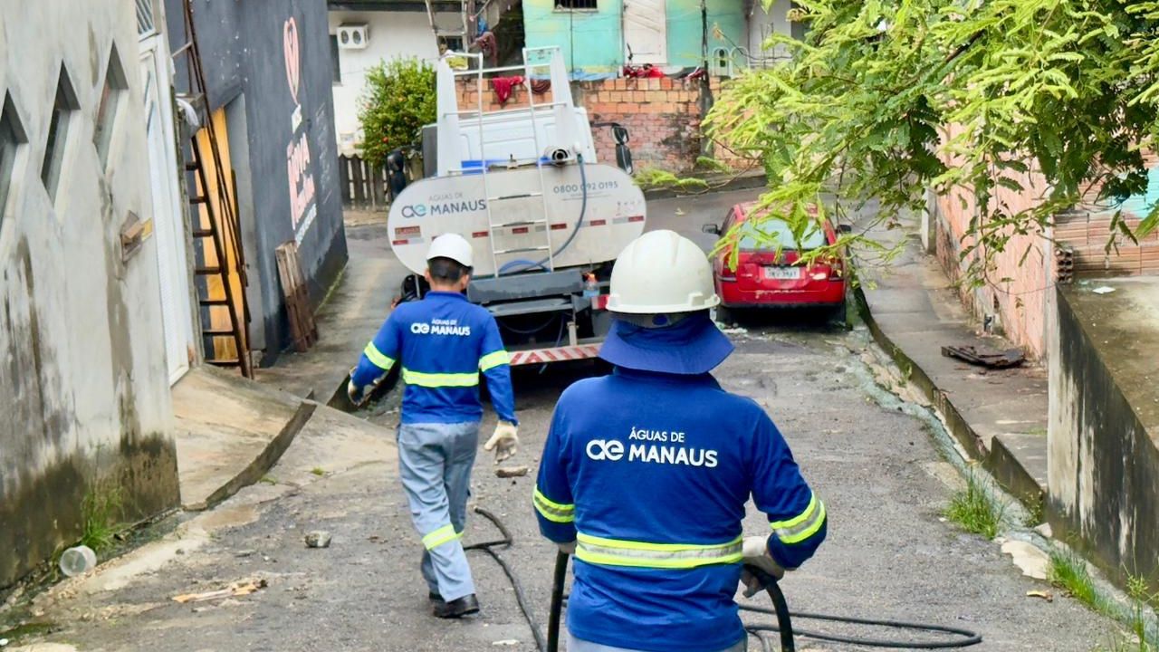 Abastecimento de água começa a ser normalizado em Manaus