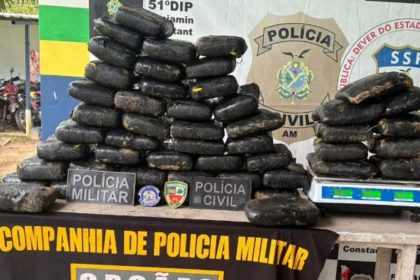 Maconha enterrada avaliada em R$ 1,1 milhão é encontrada em Atalaia do Norte